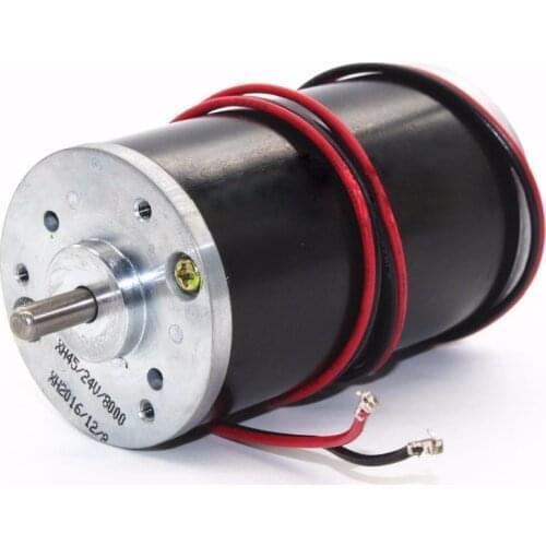4575 DC high-power tubular motor, DC12V/24V DC motor, high power, long life, low noise