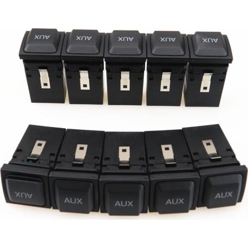 AZQFZ Qty 10 AUX Switch Input Adapter New For RCD510 RNS315 VW Rabbit Golf MK5 MK6 Scirocco Jetta MK5 5KD 035 724 A 5KD 035 724A