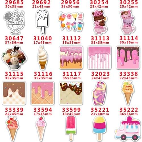 DIY Decoration Crafts Accessories 30pcs Per Cartoon Character Planar Resin PR35221