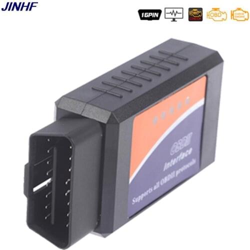 ELM327 Bluetooth-compatible V1.5 Chip Code Reader ELM 327 OBD 2 Auto Scanner for IOS Android ELM 327 V1.5 ODB2 Diagnostic Tool