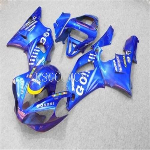 Injection Bodywork Free Custom Fairing kits for well blue Yamaha YZF1000 R1 YZF R1 2000 2001 fairings kit YZFR1 00 01
