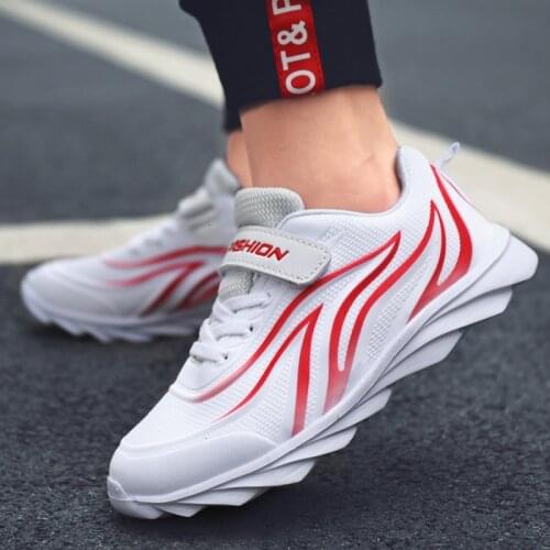 Kids Sneakers Boys Running Shoes Breathable Soft Air Mesh Outdooor Sport Shoes Basket Footwear Anti-slip Casual Flats