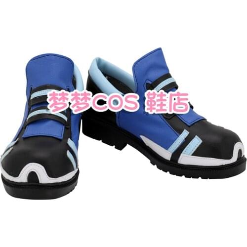 Hot Game Arknights Blue Poison Cosplay Shoes Halloween Carnival Cosplay Costume Accessories Customer Size Made