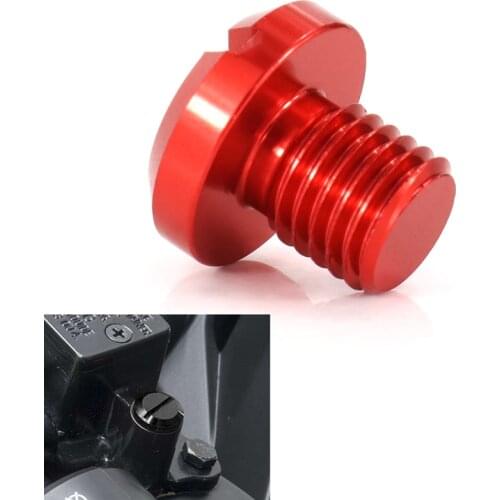 M10x1.25 Left-Hand and Right-Hand Thread Mirror Hole Plugs Cap Fit For DUCATI YAMAHA MT-07 FZ07 MT09 FZ09 Hypermotard 821 XSR900