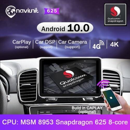 2 din android 10 car radio with screen For Mercedes Benz ML-Class W166 ML320 GL-Class X166 ML320 video players autoradio stereo
