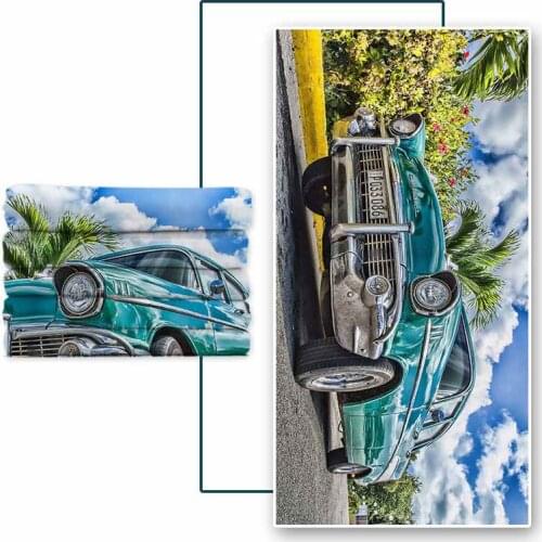 Microfine Superfine Fiber Car Printing Double-Sided Fleece Bath Towel Quick-Drying