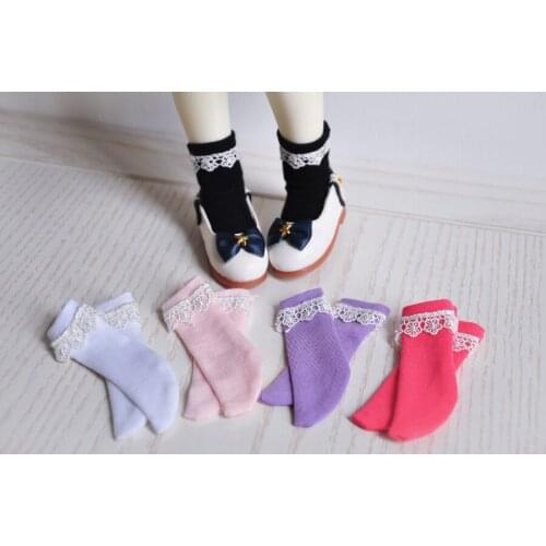NEW Black/Red/Purple/Pink/White lace socks BJD 1/3 1/4 1/6 SD MSD YOSD Doll Socks Accessories