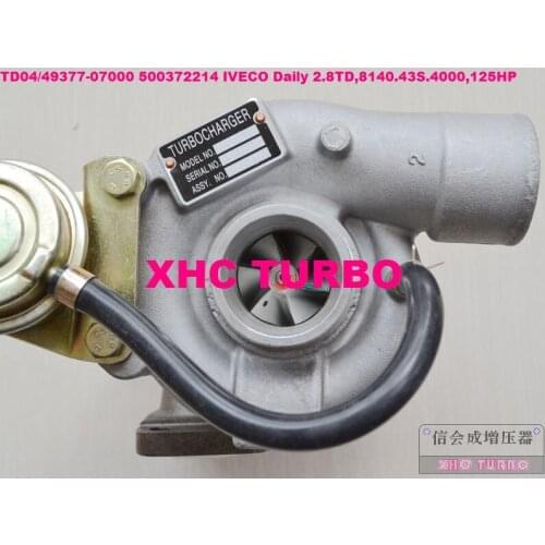 NEW TD04/49377-07000 500372214 Turbocharger for IVECO Daily 2.8TD,8140.43S.4000,125HP 99-03