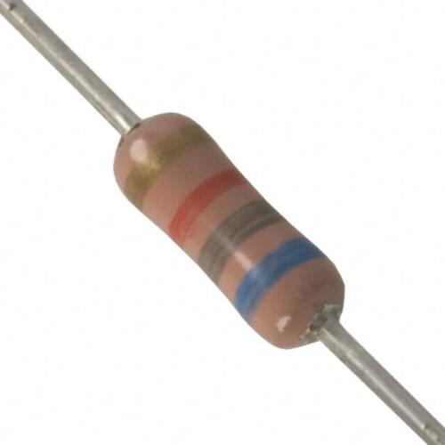 PHISCALE 500pcs Resistor 6.8kOhm Carbon Film 1/2W 5% Tolerance