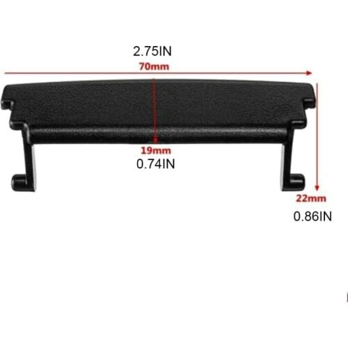 Central Armrest Box Cover Latch Clip Automotive Interior Protective Parts Compatible with A3 8P 2003-2012 D2TB