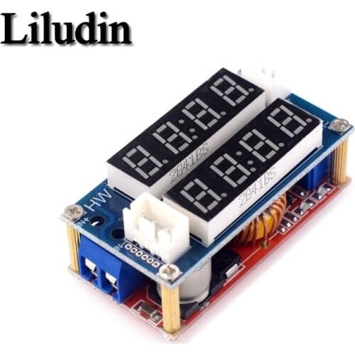 XL4015 5A Adjustable Power CC/CV Step-down Charge Module LED Driver Voltmeter Ammeter Constant current constant voltage