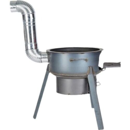 Portable charcoal barbecue grills household rural firewood stove outdoor camping commercial movable kitchen heating stove 169