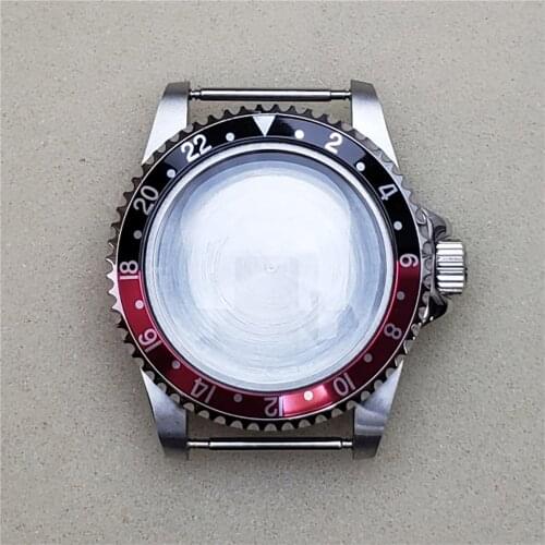Replacement Watch Case for Miyota 8215 8200 821A Movement 39.5mm Stainless Steel Watch Case for Mingzhu 2813
