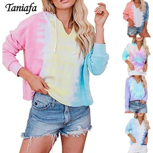 TANIAFA Women's Sweatshirts With Print