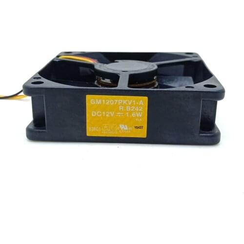 Projector cooling fan 7020 ultra quiet fan GM1207PKV1-A 12V 1.6W projector chassis cooling fan 7cm