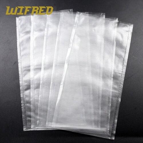 Wifreo 200PCS 7X10cm 7x15cm 8x12cm 12x16cm 5x10cm PVA Carp Fishing Tackle Bags PVA Mesh for Carp Coarse Boiler Granules Baits