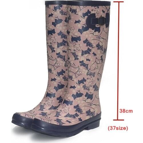 Womens Low & High Tube Waterproof Rain Boots Non-slip Rubber Rain Shoes Outdoor Hiking Fishing Wading Water Shoes
