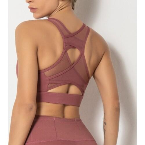 2021 Women Sports Bra Push Up Female Running Fitness Gym Bra Breathable Shockproof Top Sexy Running Yoga Bra Athletic Sportswear