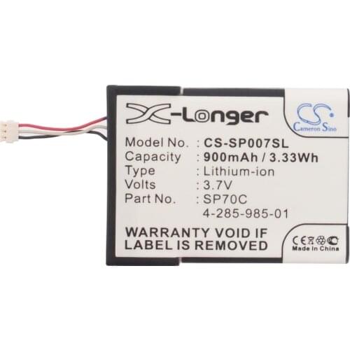 Cameron Sino 900mAh Battery For Sony PSP E1000 PSP E1002 PSP E1004 PSP E1008,4-285-985-01 SP70C