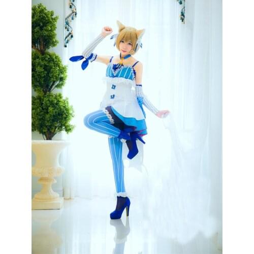Anime Re Zero Re:Life in a Different World from Zero Felix Argyle cosplay costume with socks,tail and ears 11