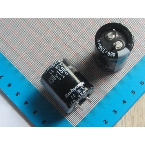 Free Shipping 50pcs/lot high Quality DIP Aluminum Electrolytic Capacitor 450V 150UF 25*30MM electrolytic capacitor 150uf