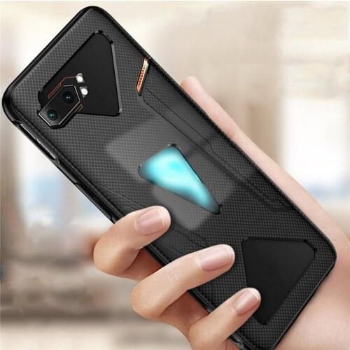 Case for Asus ROG Phone 2 TPU Flexible Material Ultra-thin Cover Anti-Fingerprint Slim Fit Phone Case