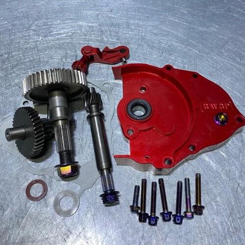 DIO50 Racing Transmission Set BWSP With Red CNC Cover Full Complete Kit 70cc 90cc 100cc 125cc 130cc 150cc 160cc CVT Tuning