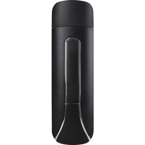 Bathroom Liquid Soap Dispenser Wall Mounted for Kitchen Shower Gel Detergent Shampoo Bottle Hotel Home Accessories(Black)