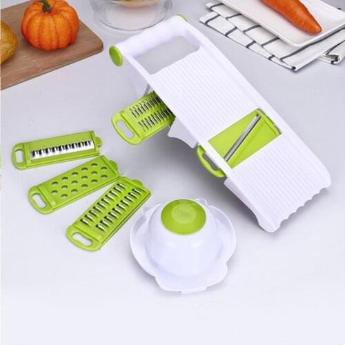 E Cutter with Stainless Steel Blade Manual Potato Peeler Carrot Cheese Grater Dicer Kitchen Tool Slicer Vegetabl