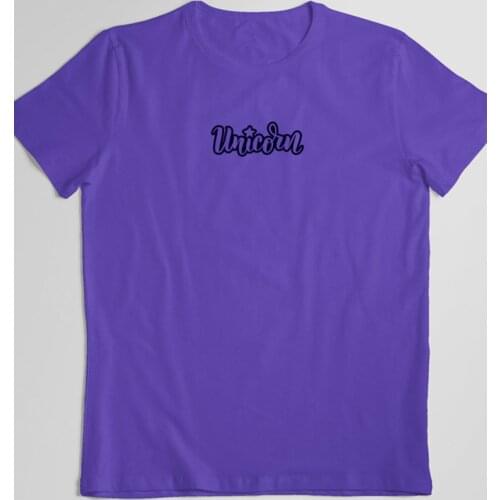 Unisex Short Sleeve Tshirt Casual T shirt Cotton Unicorn Fabric Women Spring Summer Fashion Top Tees for Woman Female and daily