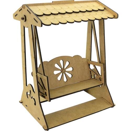 Camp Clover Can Be Dyed 3 Dimensional Swing Scale Model