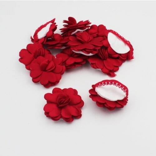 Red Cotton henna Hand Flower 12 Pcs хна для мехенди henna bride veil welon