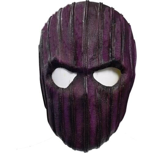 The Falcon and the Winter Soldier Baron Zemo Mask Cosplay Latex Masks Helmet Masquerade Costume Props
