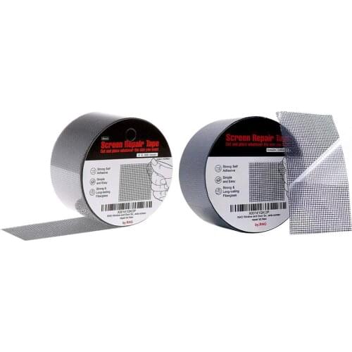 Screen Repair Tape for Window and Door Screen Strong Adhesive Waterproof for Covering up Holes and Tears Instantly