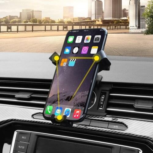 LHD! For VW Volkswagen Arteon / Passat B8 2018 2019 2020 Car Air Vent Mount Phone Holder Mobile Phone Cradle Smartphone Stand