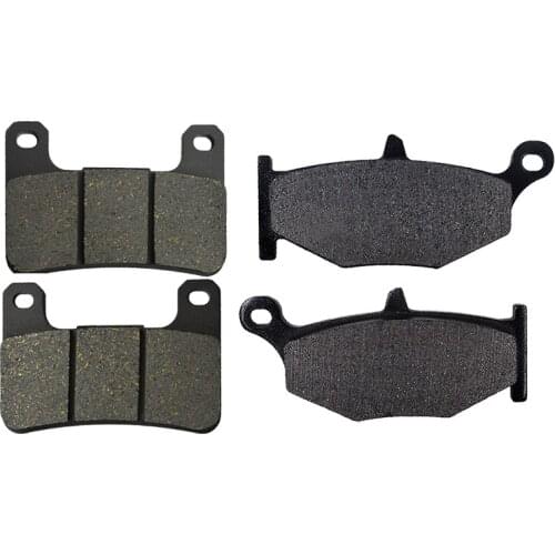 Motorcycle Front + Rear Brake Pads Disks for Suzuki GSXR 600 GSXR 750 (06-10) K6/K7/K8/K9/L0 GSXR600 GSXR750