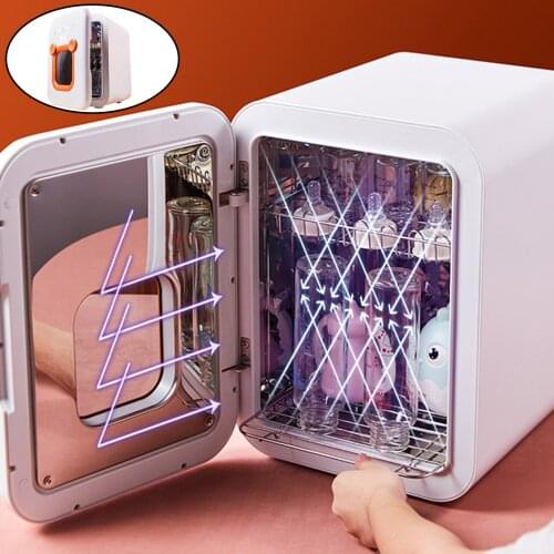Portable UV Disinfection Cabinet Disinfection Cabinet UV Sterilizer Box Phone Personal Sanitizer Disinfection