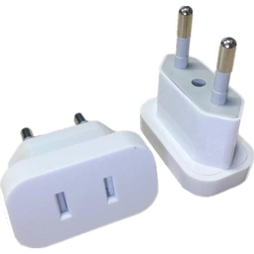 Safety Retardant Material Power Plug Converter Travel Adapter US to EU Europe High Power