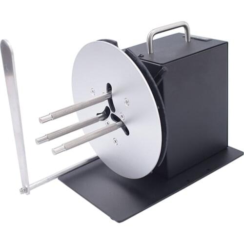 R7 Adjustable Speed Label Rewinder Two-way Automatic Rewinder Self-adhesive Barcode Machine Clothing Tag Reeler