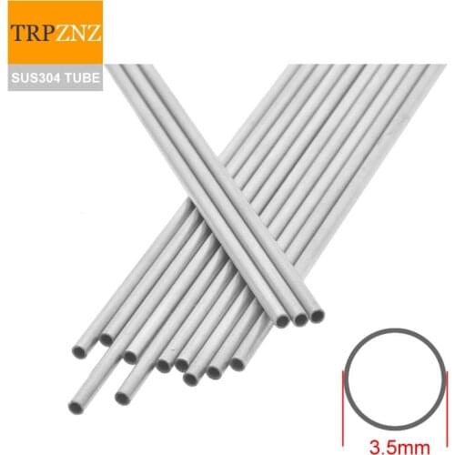 304 stainless steel tube Superfine tube , outer diameter 3.5mm , wall thickness 0.15mm,0.2mm,0.3mm, Micro-diameter SUS304 tube