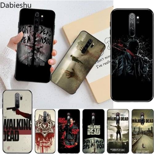 TV series The Walking Dead Luxury Phone Case for Redmi Note 9 8 8T 8A 7 6 6A Go Pro Max Redmi 9 K20 K30