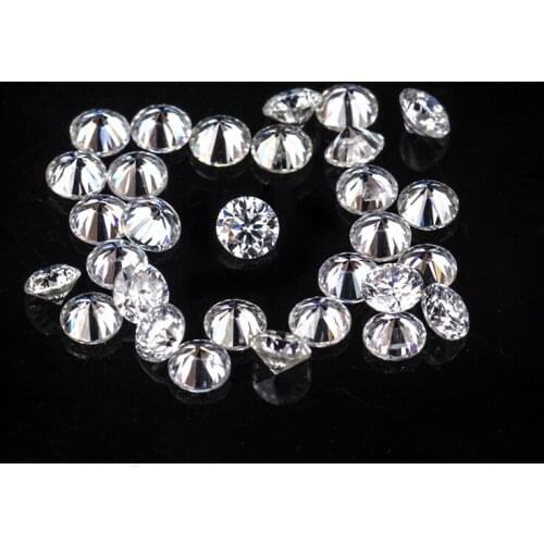 1carat/pack IJ color VVS round brilliant cut 1.8mm melee moissanites loose gemstone