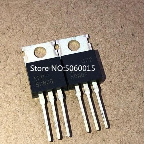 20pcs/lot SFP50N06 O220 50N06 50A 60V In Stock Best quality
