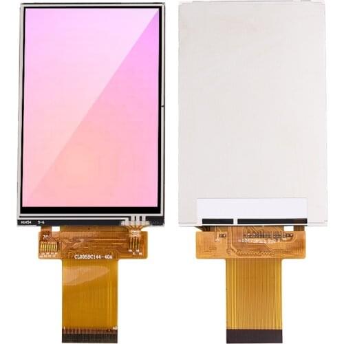 3.5 Inch 40PIN 262K TFT LCD Touch Screen ILI9488 Drive IC 480*320(RGB) 8/16 Bit Parallel SPI Interface For MCU ARM DSP FPGA