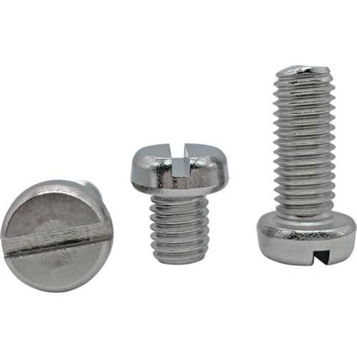 30pcs M3.5 Slotted cylindrical head screws one word machine teeth screw mechanicail bolts stainless steel bolt 8mm-12mm long