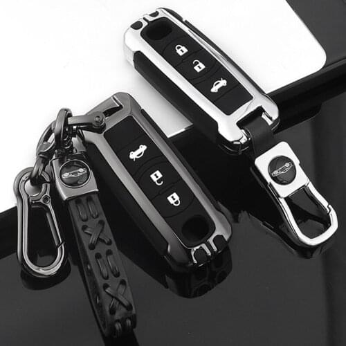 Galvanized Alloy Car Accessories Auto Remote Key Case Cover Holder Shell Protection for Mazda 2 3 5 6 8 CX7 CX5 CX9 MX5 CX4