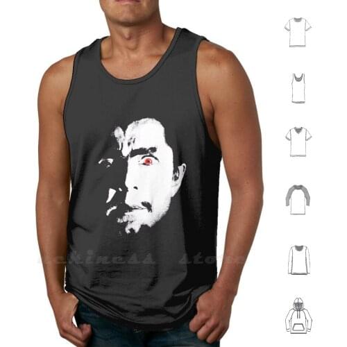Bela Lugosi Master Of Horror Tank Tops Vest Sleeveless Horror Dracula Plan Nine From Out Of Space Ed Wood Cult