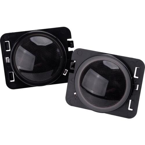 Beler IP65 2Pcs Car Smoked LED Side Marker Light Lamp Fit for Jeep Wrangler JK 2007 2008 2009 2010 2011 2012 2013 2014 2015