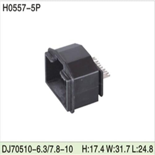 Free shipping 500pcs DJ70510-6.3/7.8-10 5Pin AMP Car Electrical Wire Connectors for VW,BMW,Audi,Toyota,NISSAN AND other