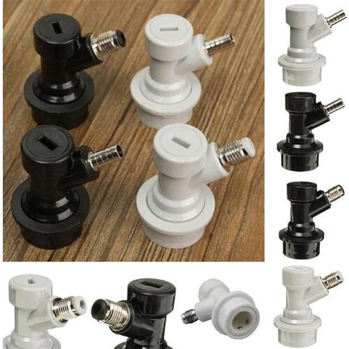 Kegs Ball Lock Disconnect Quick Connector Barbed Threaded Brew Beer Dispenser